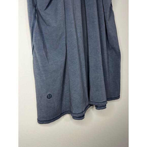 Lululemon All Tied Up Tank Washed Ink Blue - Picture 6 of 7